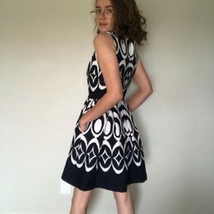 Boatneck Dress with Pockets
